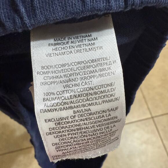 Polo Ralph Lauren Varsity Letter Cotton Blend Knit Sweat Shorts Navy Men's 2XB - Picture 10 of 13